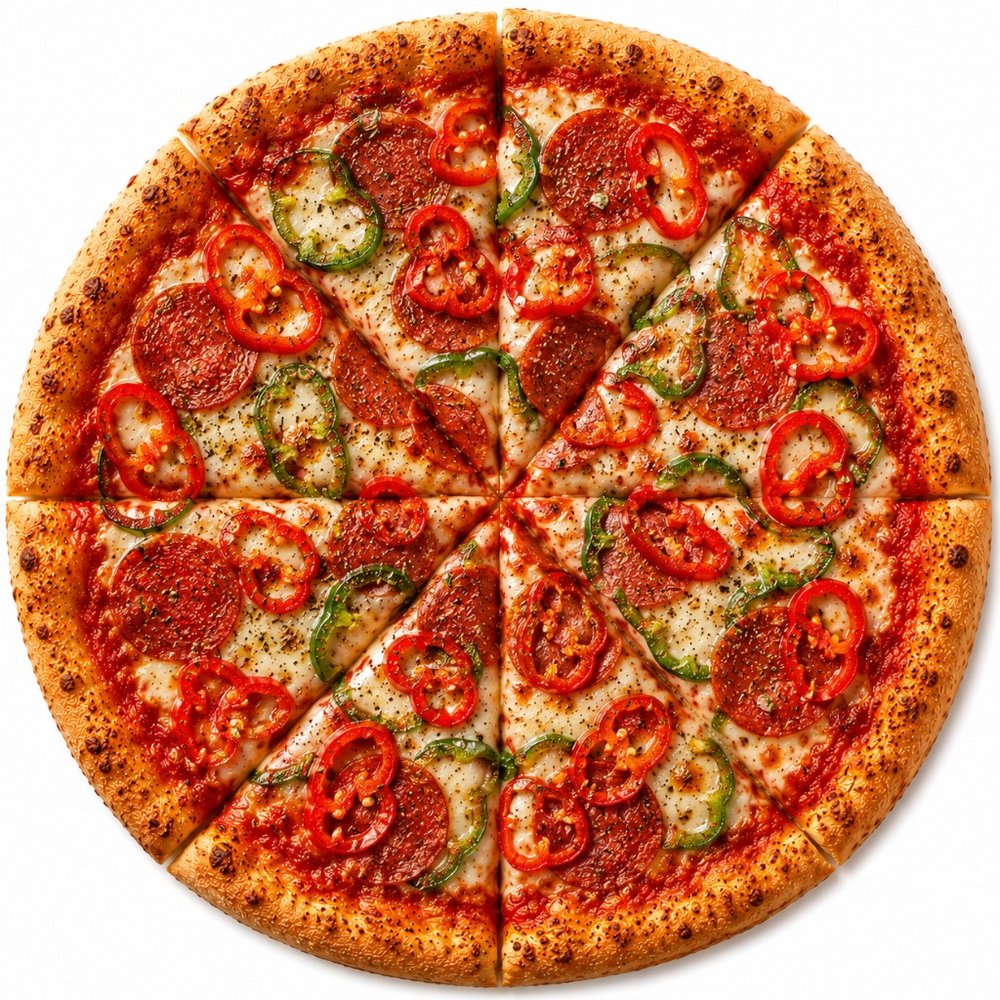 Pizza napolitana artesanal Stone & Dough recién horneada